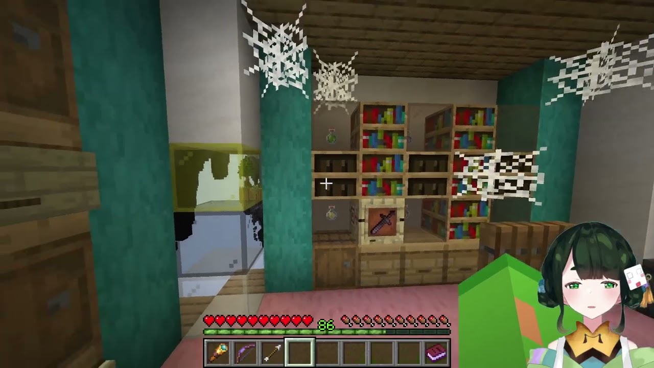 メラニアと亡国の話―魔法使いがいた町―【マインクラフト】