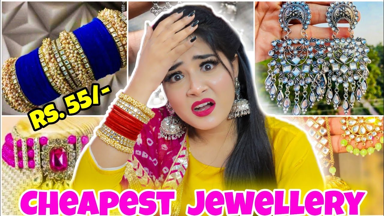 I bought *Cheapest* JEWELLERY from Meesho | OMG 🤯 | Nilanjana Dhar | Nilhearts