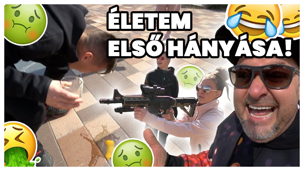 ÉLETEM ELSŐ HÁNYÁSA!🤮🤮