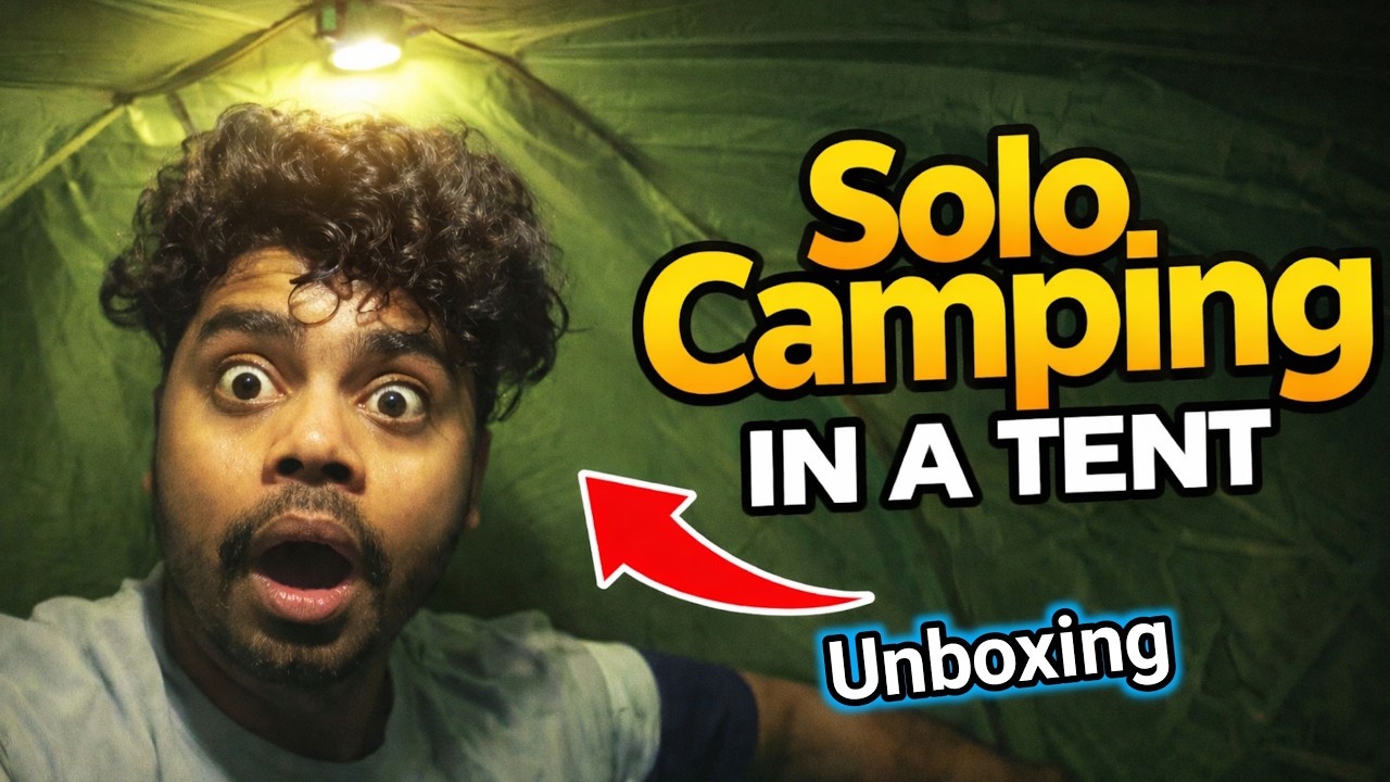 Solo Travel Ke Liye Naya Tent ⛺ | Camping Tent Unboxing | Nomad MrPrince  #tentunboxing #campingtent