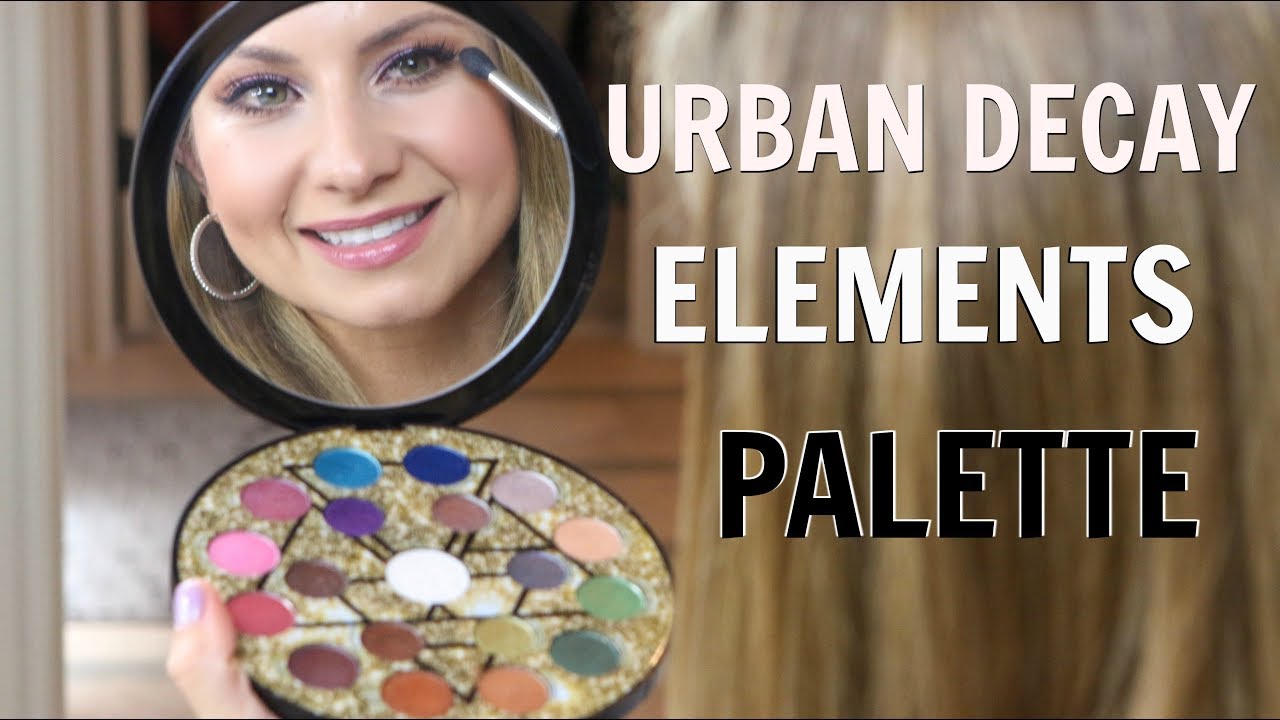 NEW URBAN DECAY ELEMENTS PALETTE | Tutorial