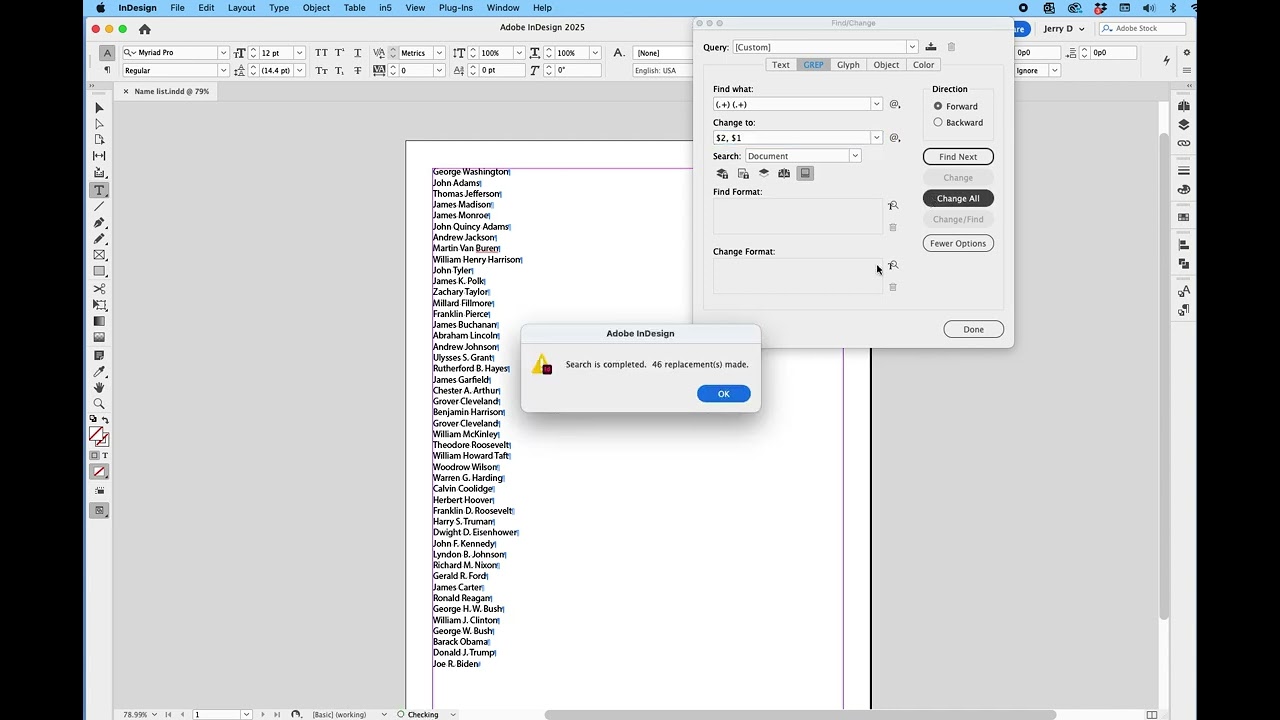 Alphabetizing list by last name
