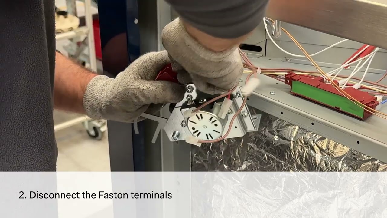 How to Replace the Oven Door Lock on ILVE Ranges