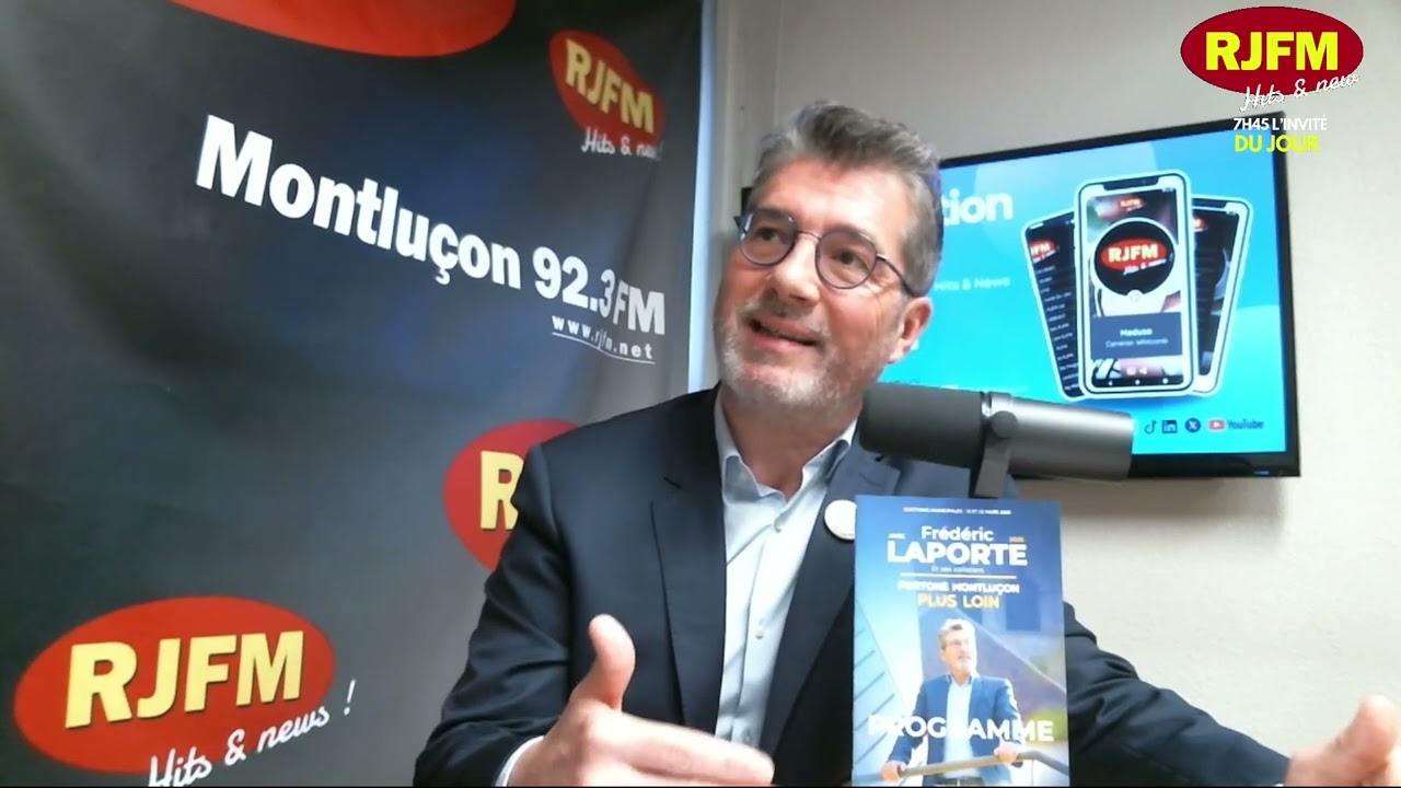 Frédéric Laporte, tête de liste 
