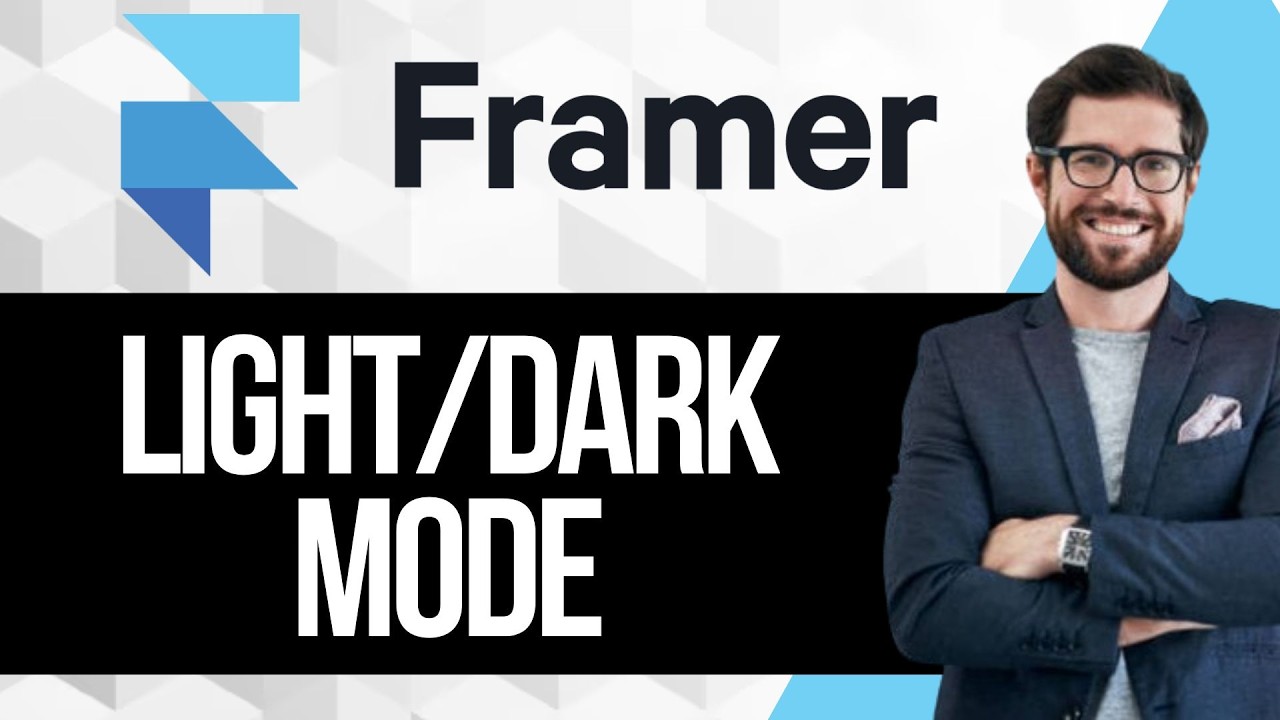 How to Make Light and Dark Mode in Framer with Toggle Button