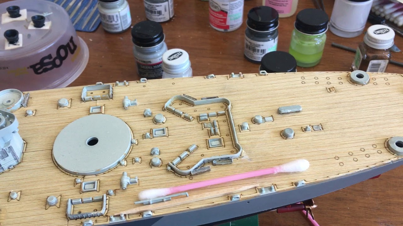 1/350 Scale USS Missouri Part 7
