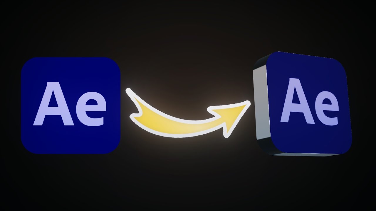Como Transformar Fotos 2D em 3D no After Effects!