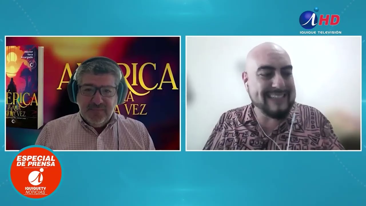Escritor Iquiqueño lanza novela de ciencia ficción “América Llama Otra Vez” (06.04.2026)