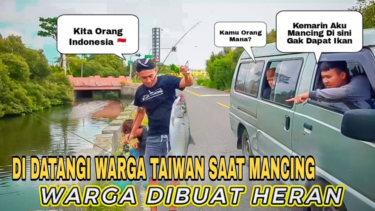 Bikin Heboh Warga Taiwan Kedua Pemancing Berkali - Kali Strek Ikan Besar