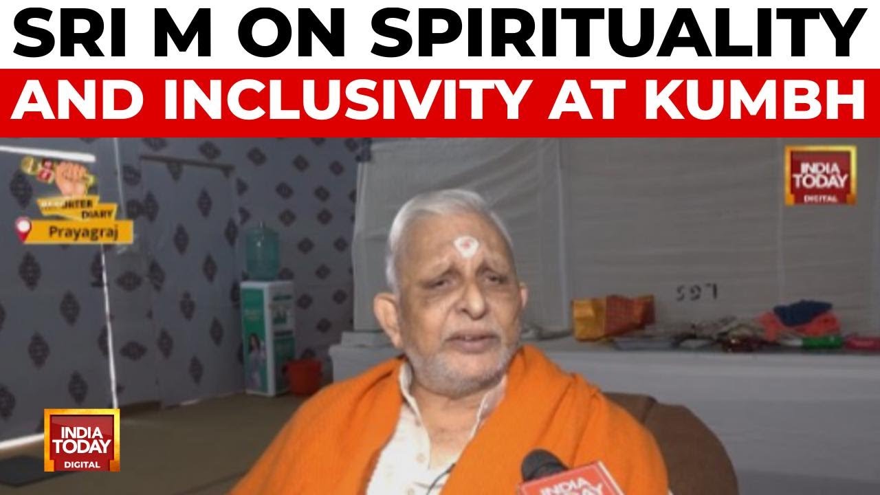 Spiritual Leader Sri M Discusses Journey from Islam to Hinduism at Kumbh Mela | India Today