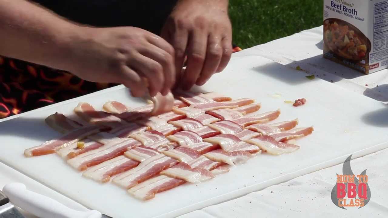 How To Weave Bacon Like a Pro - How To BBQ Class
