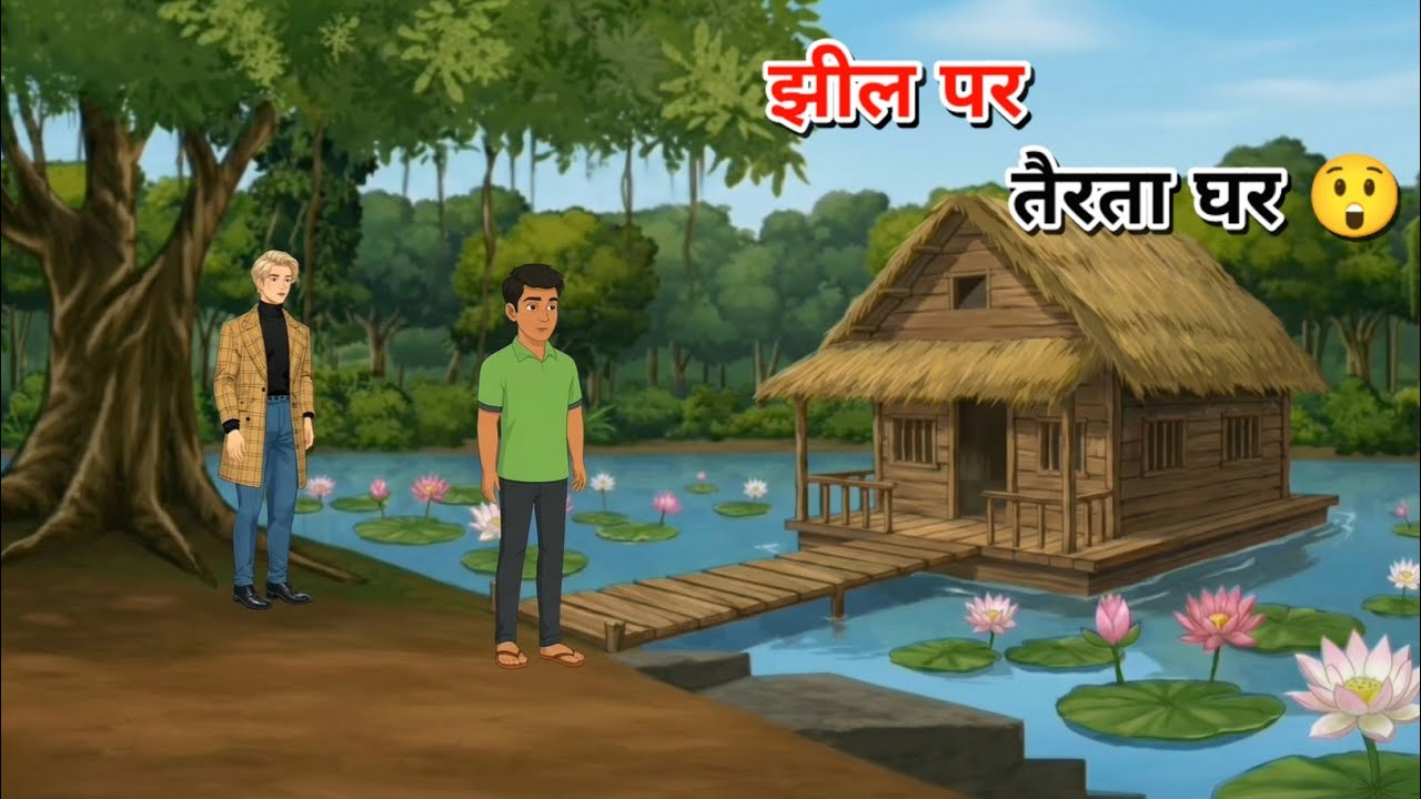 गरीबी से करोड़ों का सपना | झील पर बना अनोखा घर |From poverty to the dream of millions | moral story
