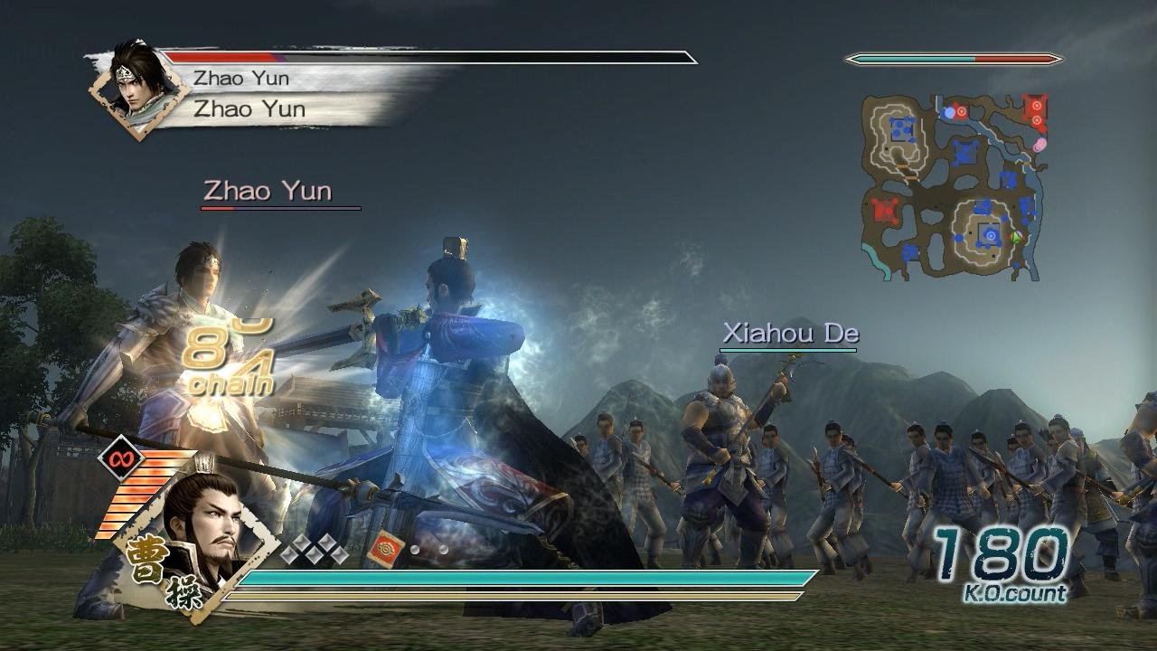 Dynasty Warriors 6 - Cao Cao Musou Mode - Chaos Difficulty - Battle of Mt. Ding Jun