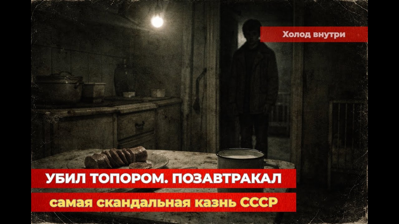 Убил двоих топором. Позавтракал. Сфотографировал труп | СССР, 1964