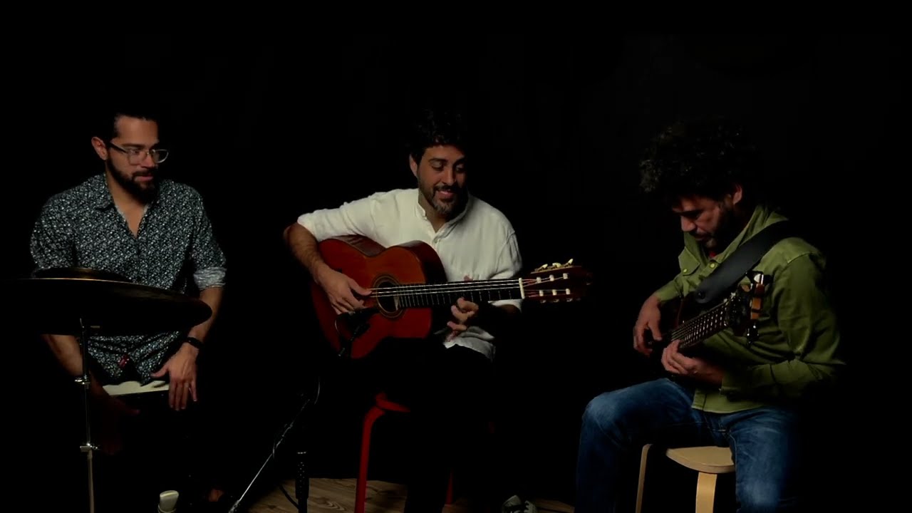Teaser Síncopa Trio en estúdio