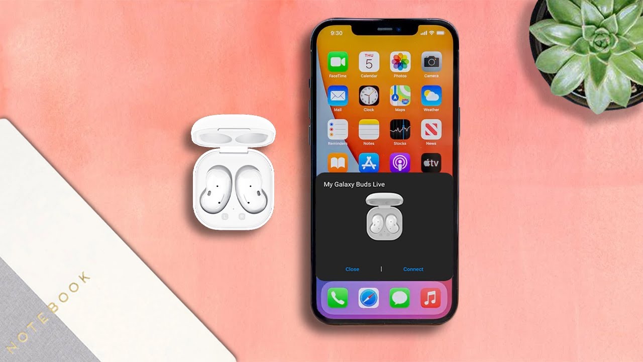 HOW TO CONNECT SAMSUNG GALAXY BUDS LIVE TO IPHONE OR IPAD???[STEP BY STEP GUIDE]