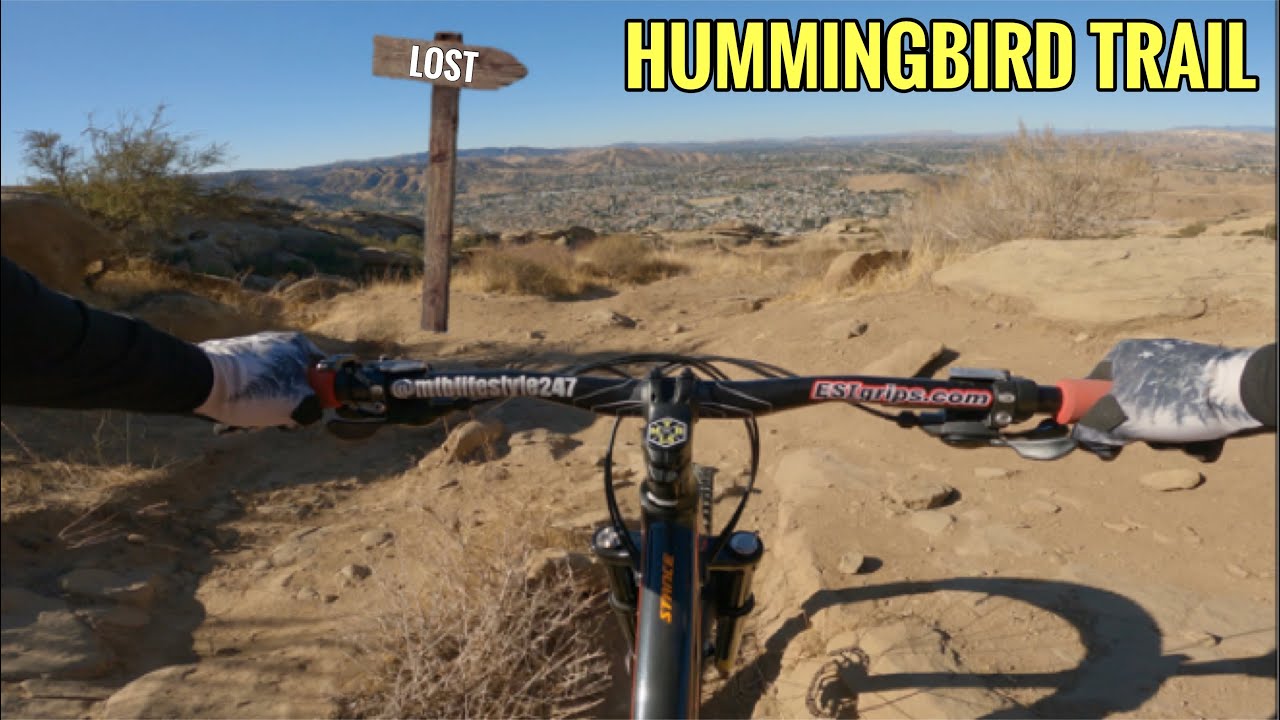 Hummingbird Trail | Rocky Peak | Mountain Biking Southern California | 4K