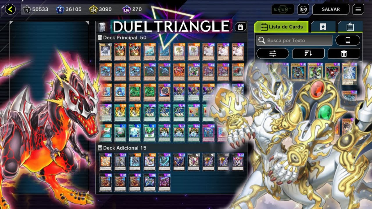 O Poder do Ryu-Ge Dino XYZ  Duel Triangle! — Yu-Gi-Oh! Master Duel