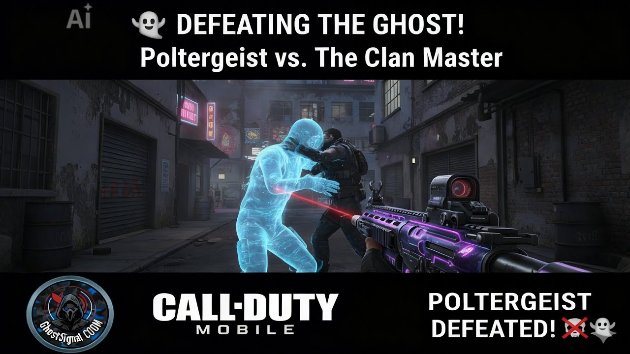 👻 DEFEATING THE GHOST! Poltergeist vs. The Clan Master