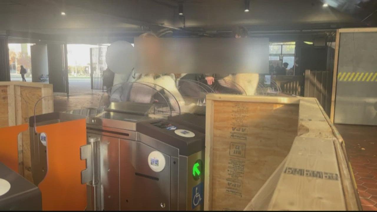 New fare gates at Fort Totten Metro Station to prevent fare jumpers