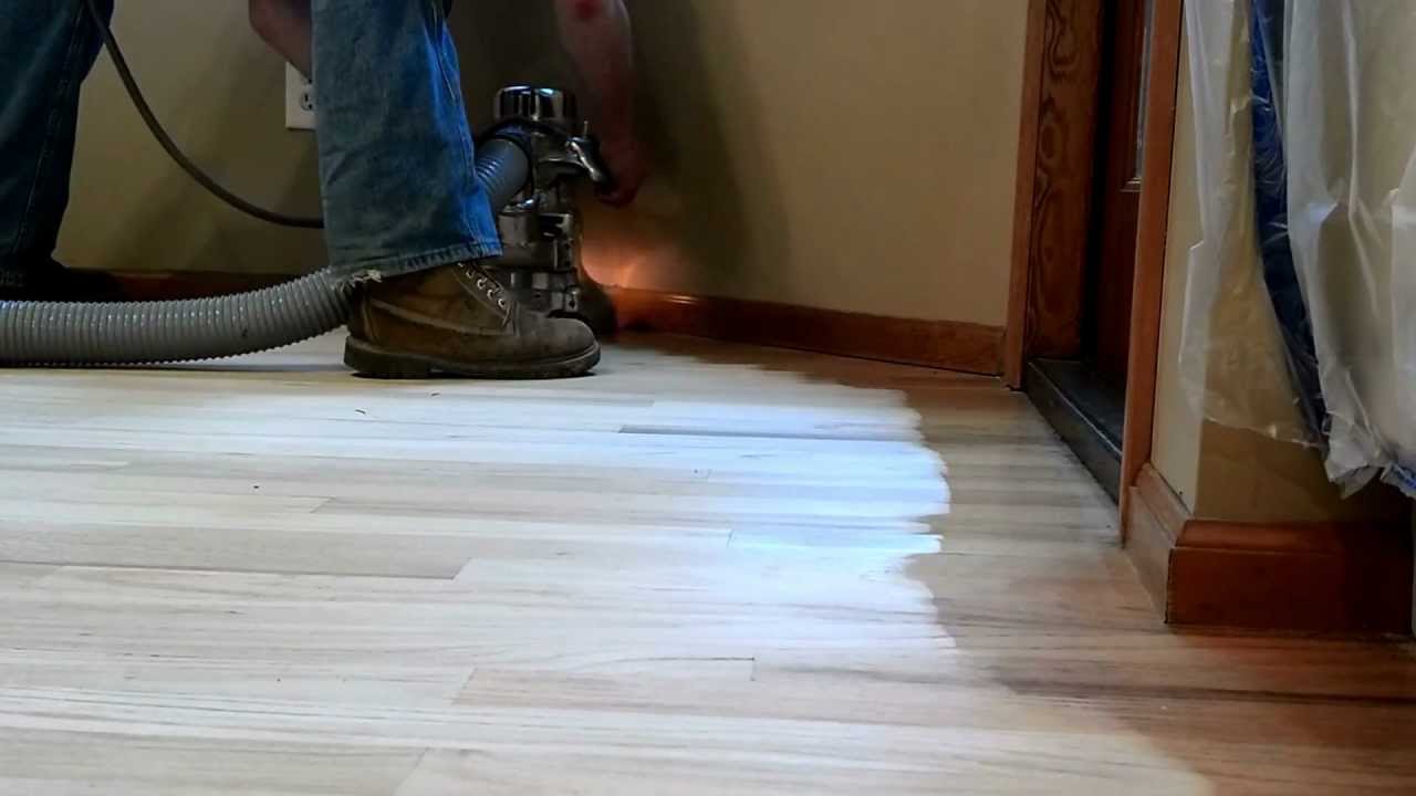 Hardwood Floor Refinishing; The Sanding & Filling Process