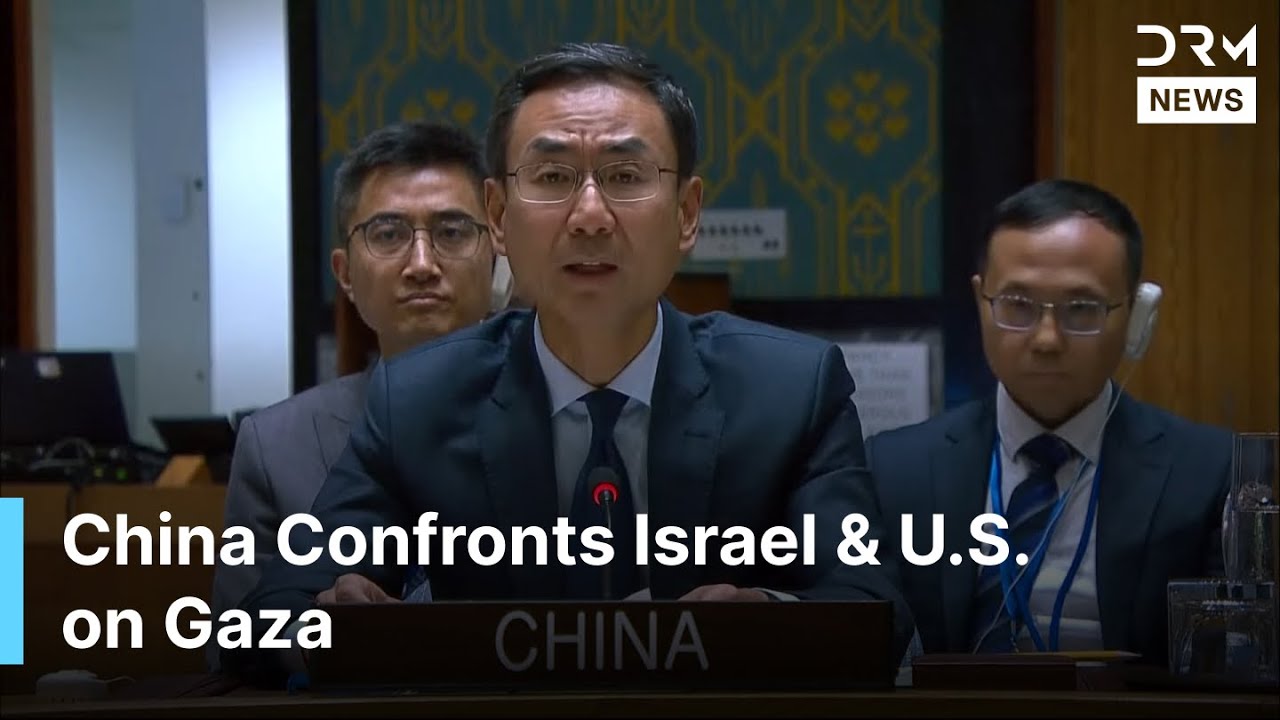 ПОЛНОСТЬЮ: Китай противостоит Израилю и США из-за войны в Газе, требует прекращения огня и создан...