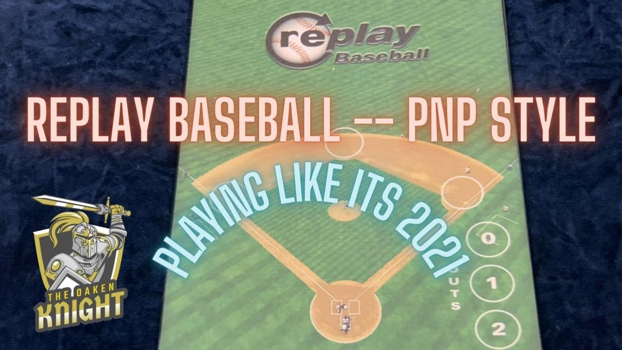 Replay Baseball -- PnP Base Game plus the 2021 Season