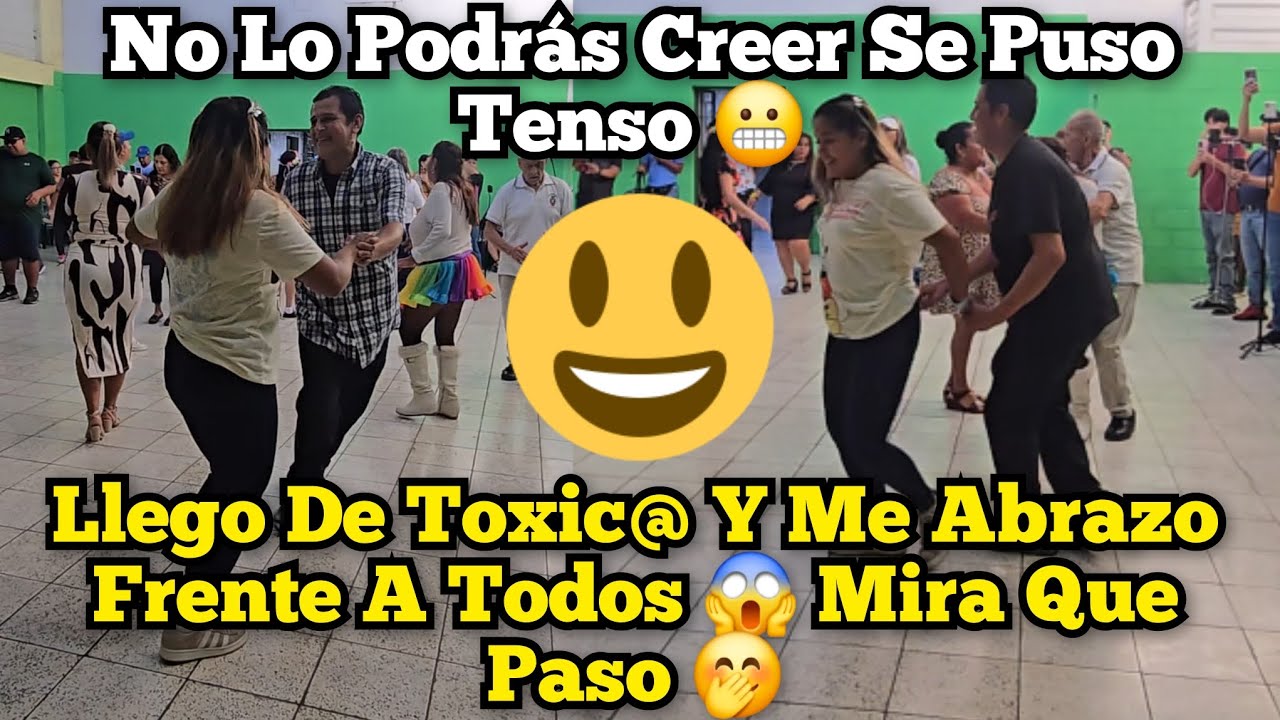 Mira Quien Me Llega Abrazar 😱 Cuando BAILABA Con Mauris  🤦‍♀️‼️