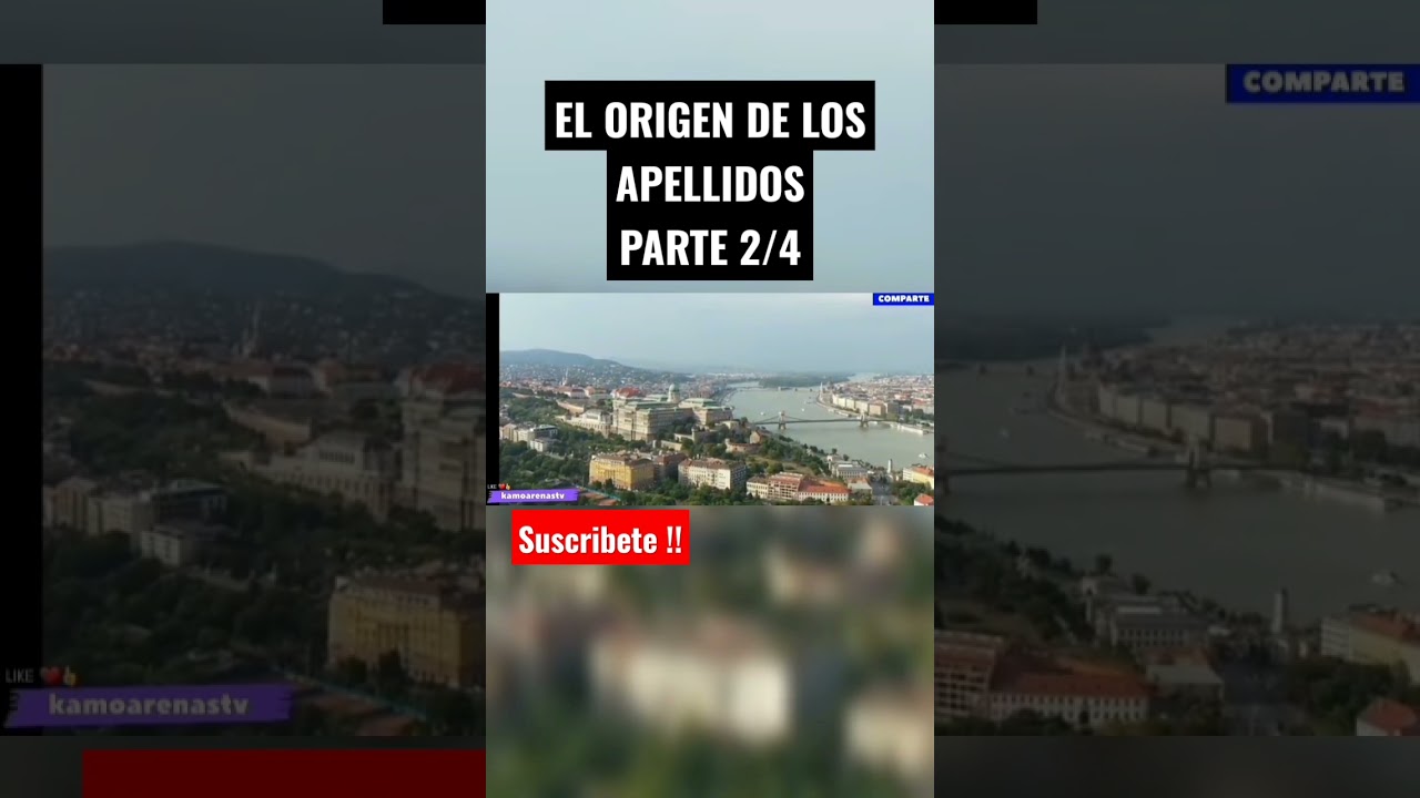 El origen de tus apellidos. #datos #nolosabia  #curiosidades