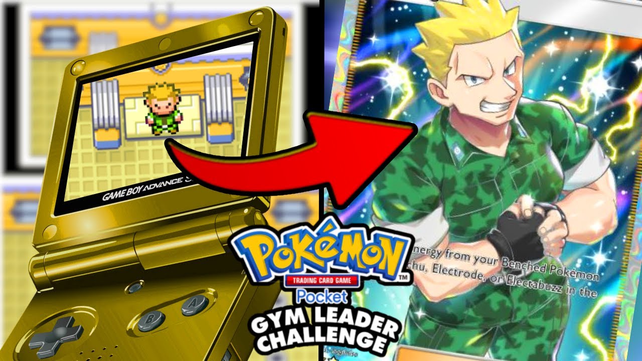 Команда лейтенанта Сёрджа потрясает мету Pokemon Pocket! | Испытание лидера спортзала №3