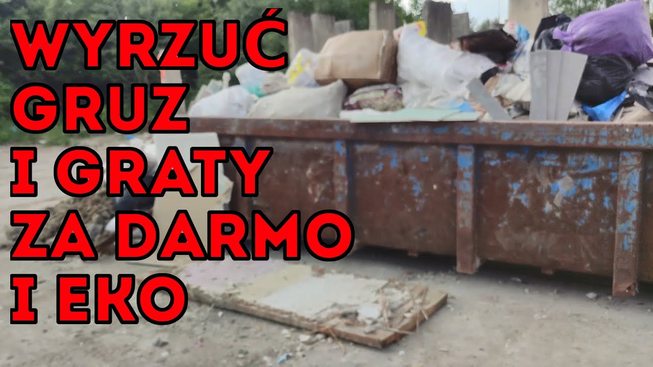 Jak pozbyć się Gruzu, Śmieci i Gratów ZA DARMO i Eko? Co to jest PSZOK?  #Majster Amator odc.81