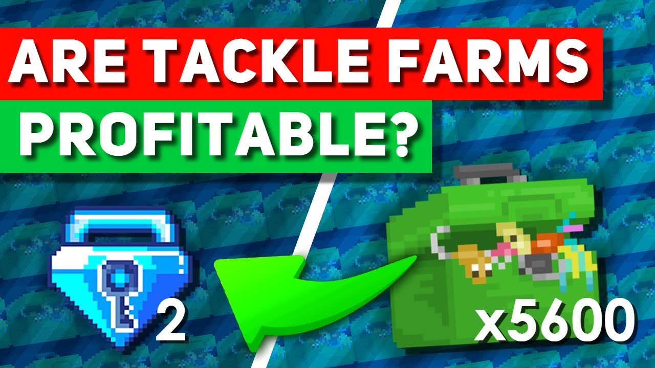 Are Tackle Farms Profitable? (1 Month Profit) Growtopia