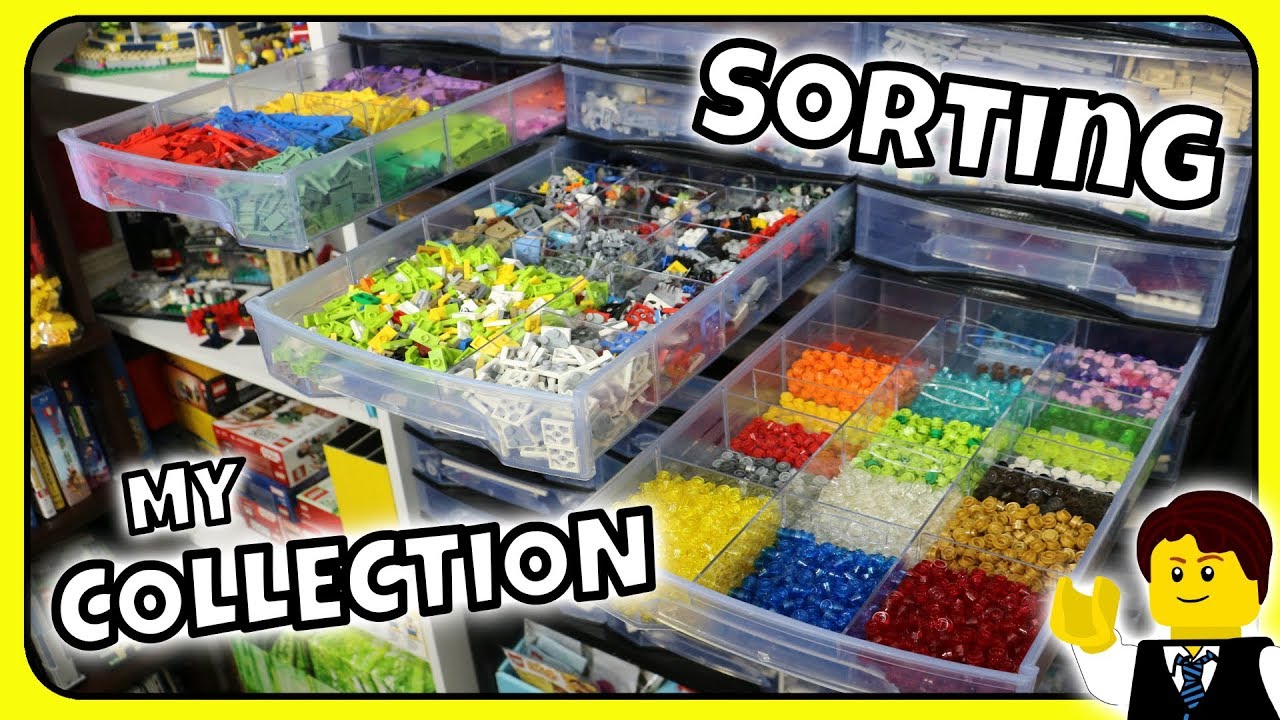 ПЕРЕРАСПРЕДЕЛЕНИЕ МОЕЙ КОЛЛЕКЦИИ LEGO
