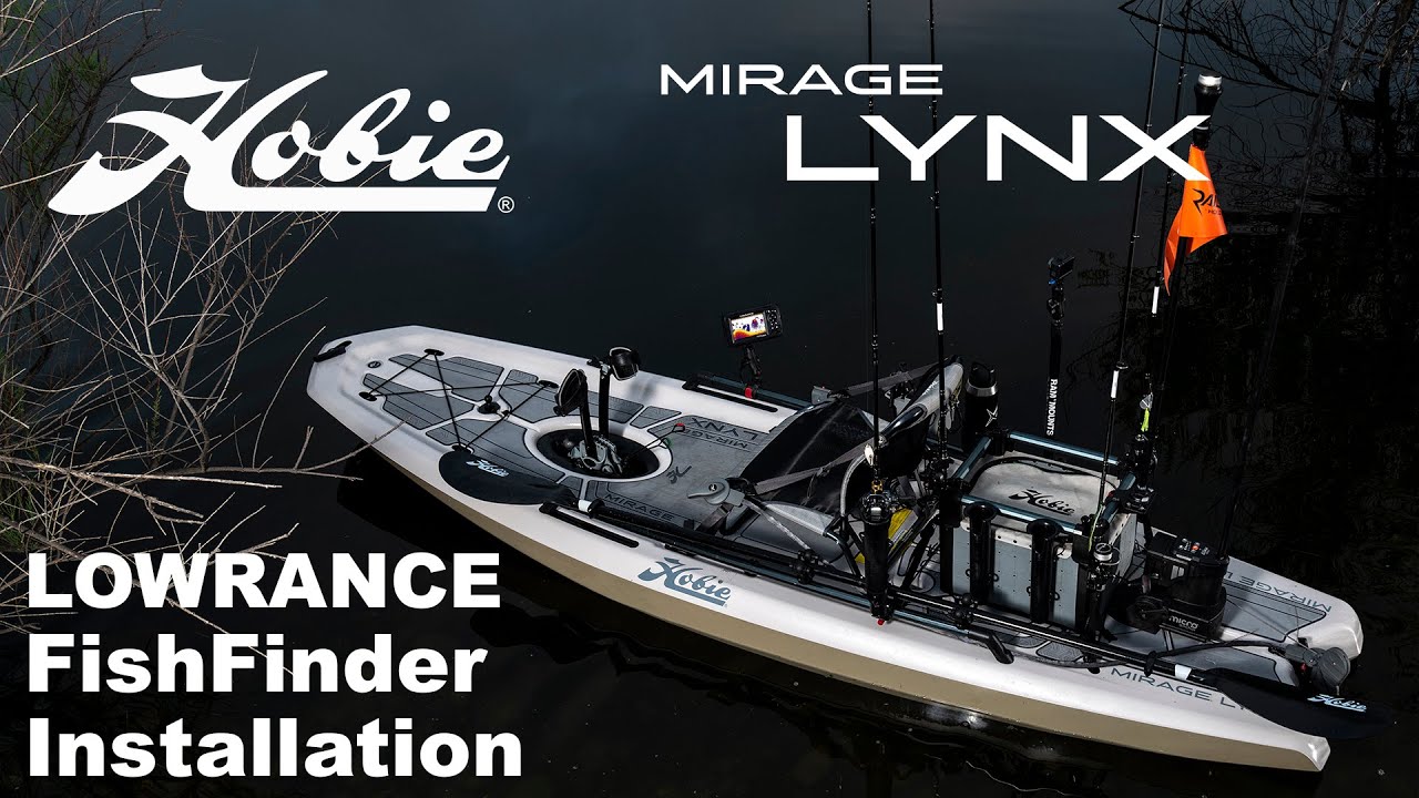 Hobie Mirage LYNX | LOWRANCE FISH FINDER INSTALLATION | Catch More Fish with this Easy Upgrade