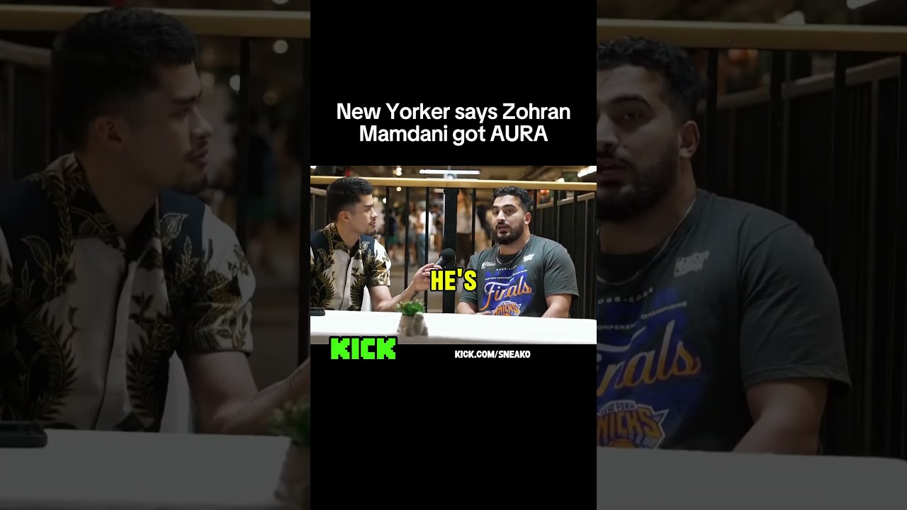 New Yorker says Zohran Mamdani got AURA #nyc #zohranmamdani #newyork #usa