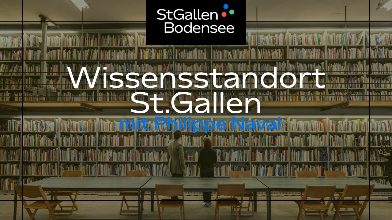 Philippe Naval erkundet St.Gallen: Bildung, Innovation und der Square