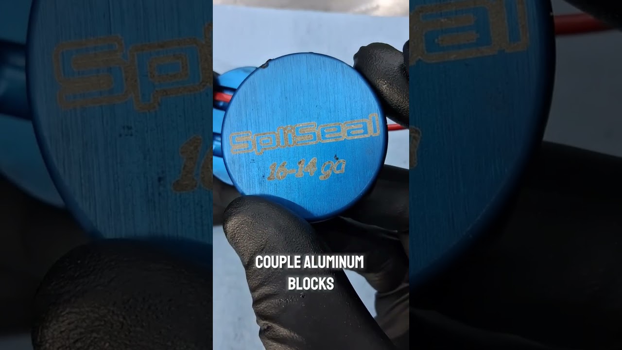 Proper electrical repair and insulation using @Spliseal system.