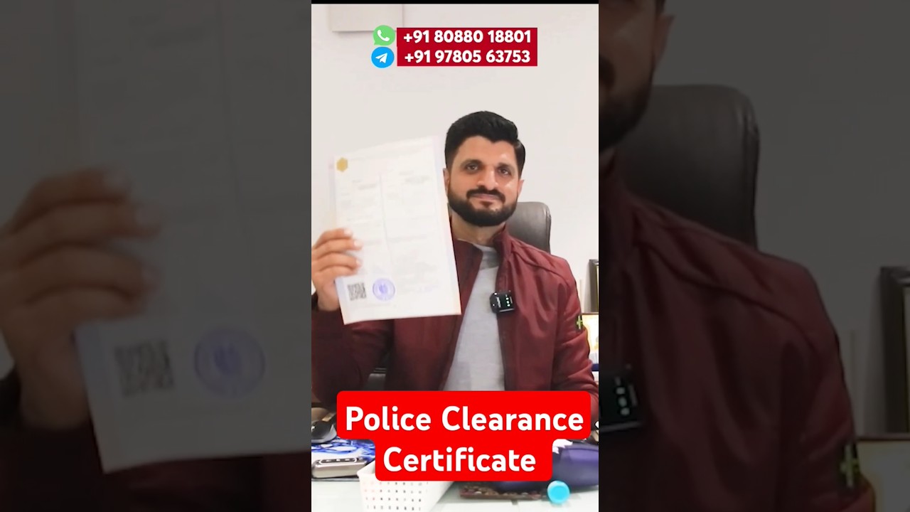 Police Clearance Certificate | PCC Online Kaise Kare | Foreign Police Clearance Certificate