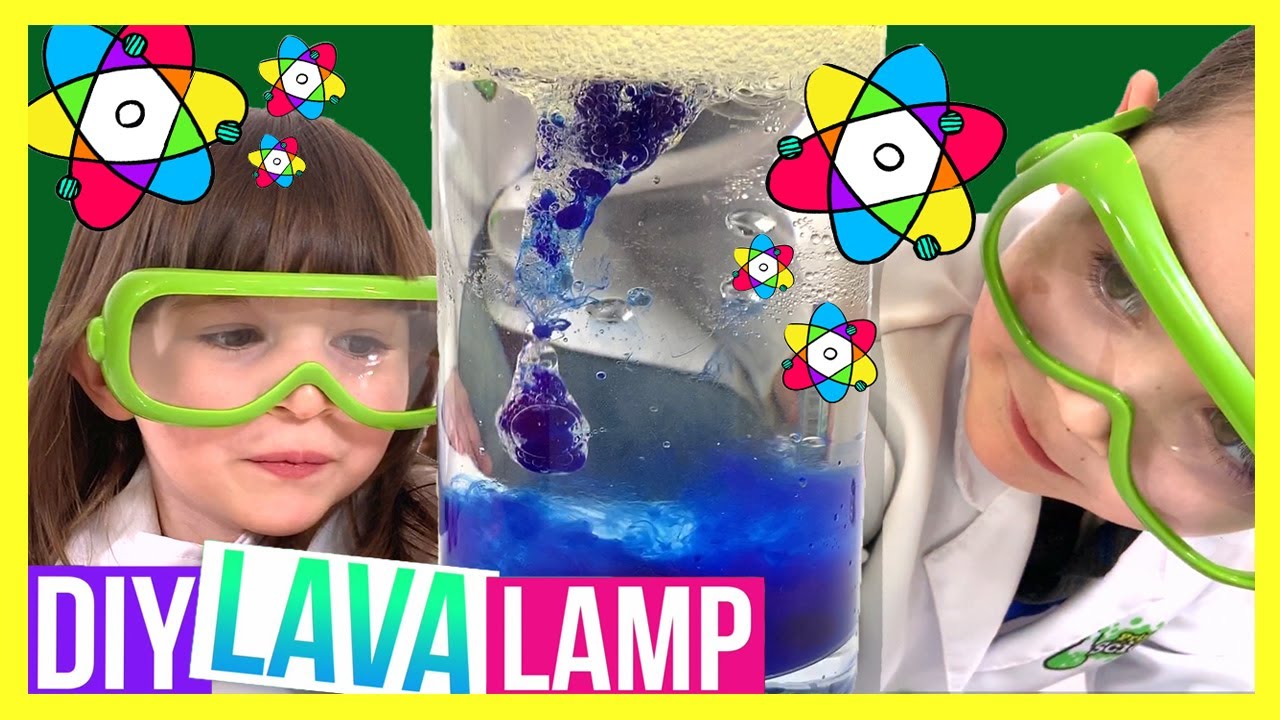 How to Make a Lava Lamp at Home | Homemade Easy Science Experiments for Kids!