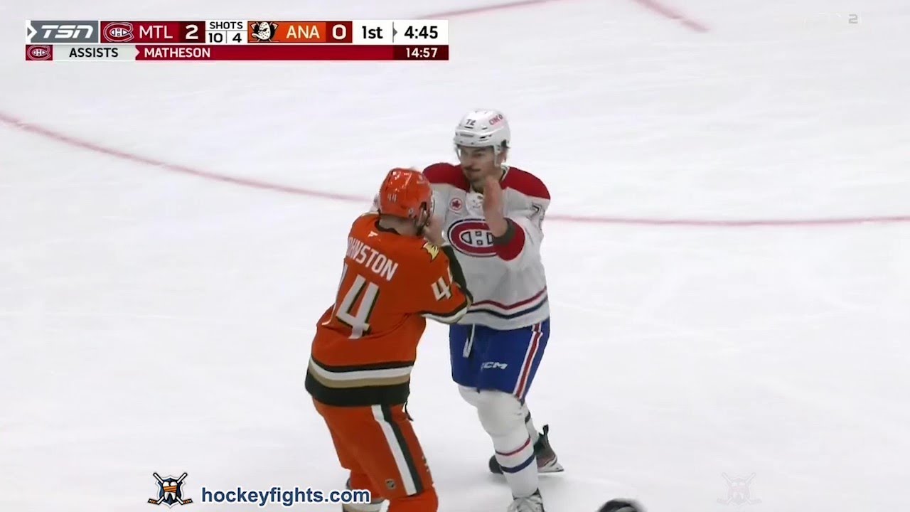 Arber Xhekaj vs Ross Johnston Feb 02, 2025