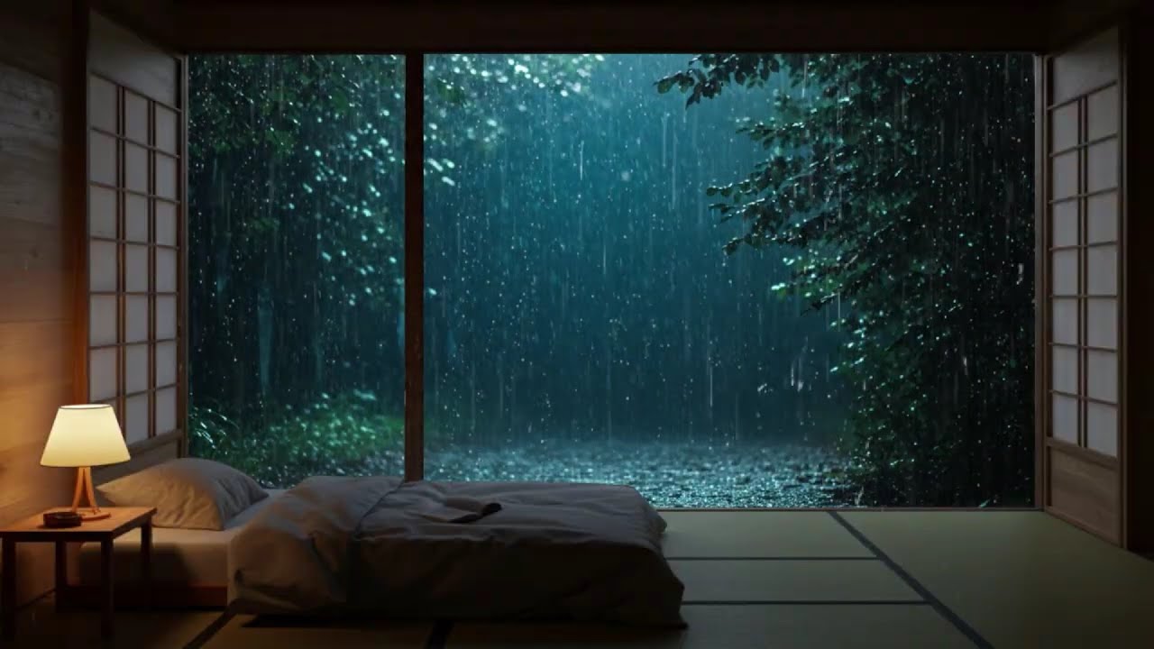 Tranquil Rain Drizzle &ndash; Perfect Ambience for Meditation & Sleep | SomniRain