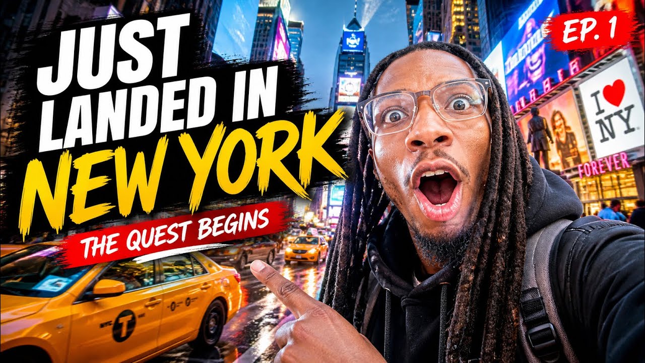 The Quest Begins, Just Landed In New York