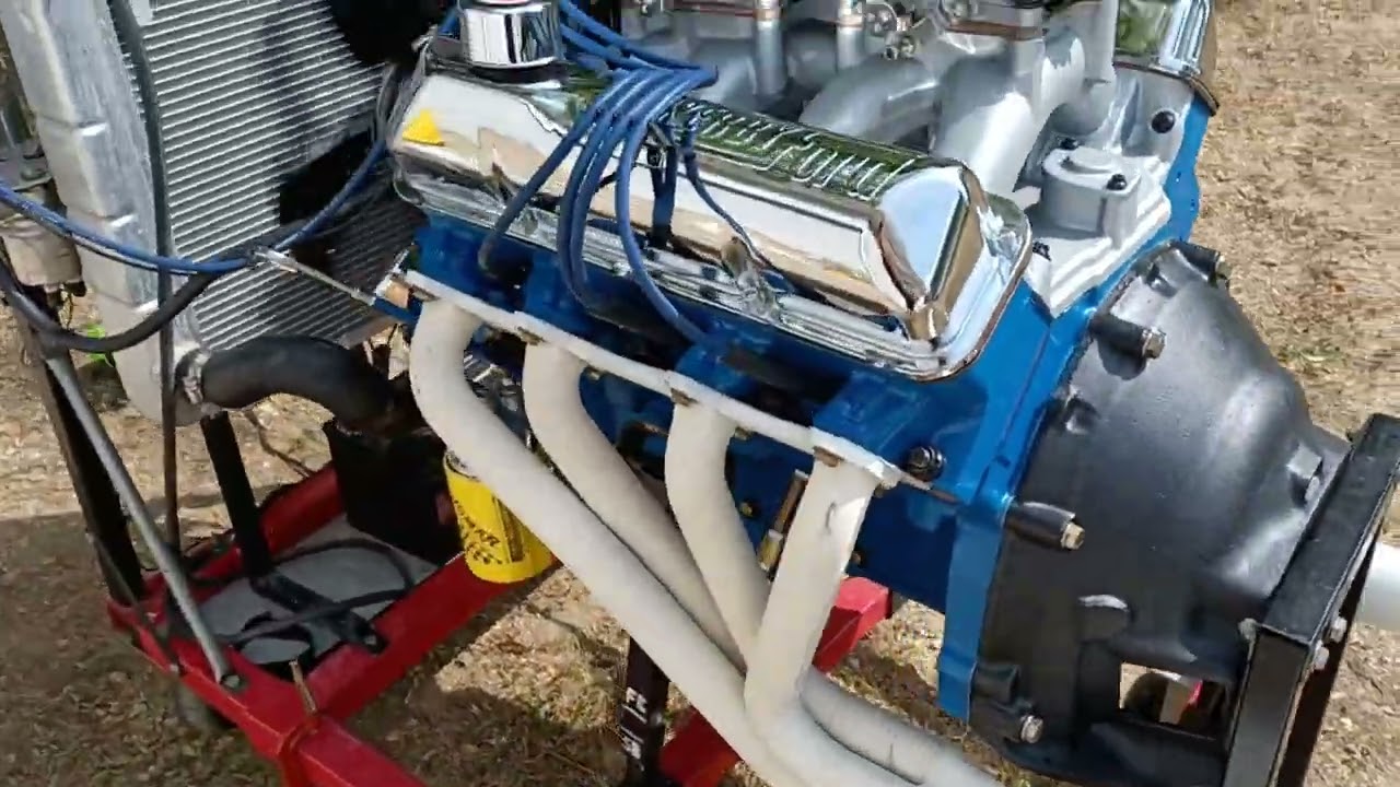 Ford FE 390 On Test Stand- 397