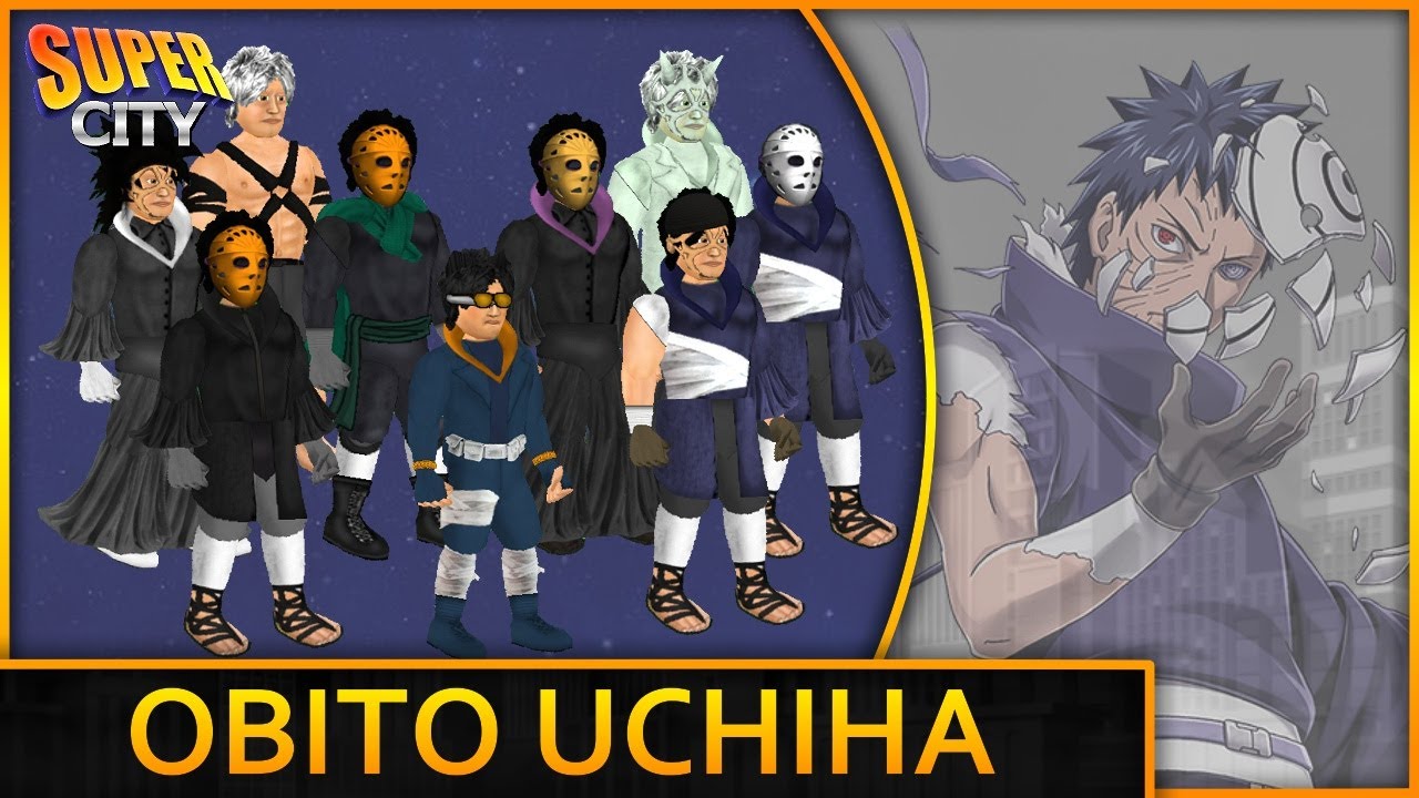 How to Create Obito Uchiha (Naruto: Shippuden) in Super City