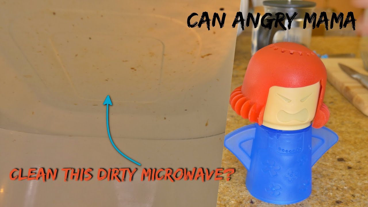 Angry Mama Microwave Steam Cleaner Review