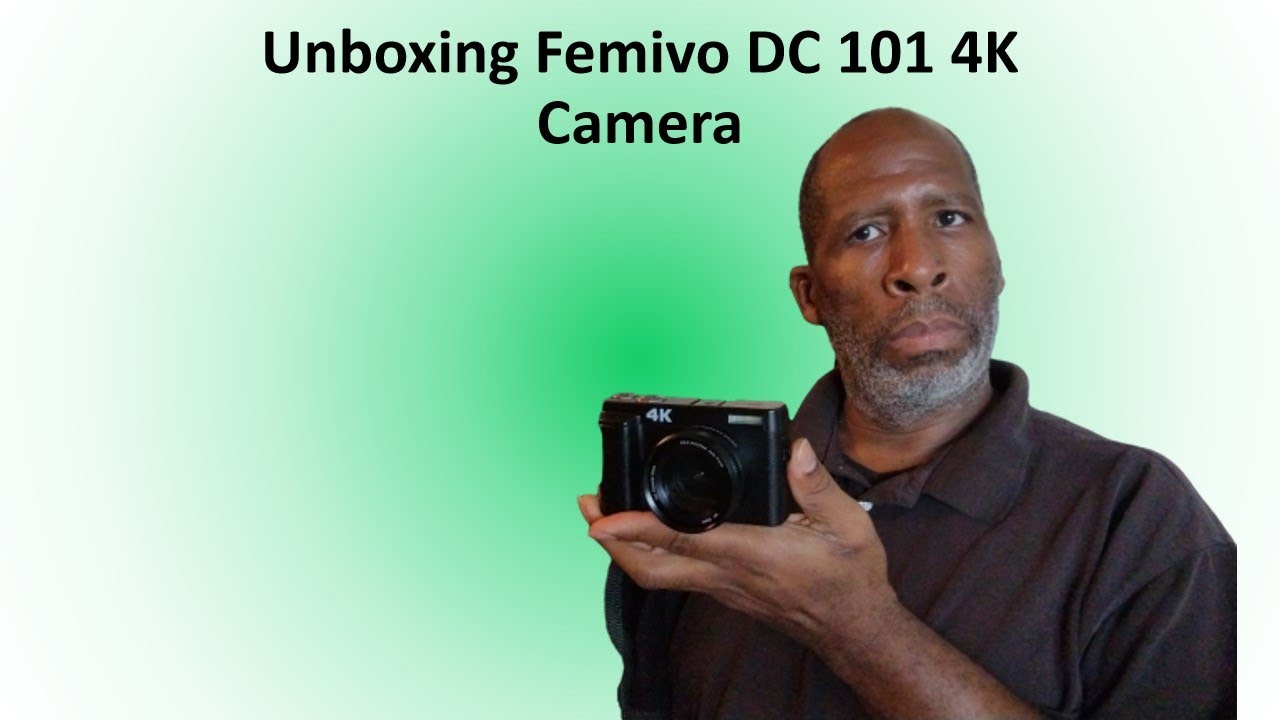 Unboxing Femivo 4K Digital Camera