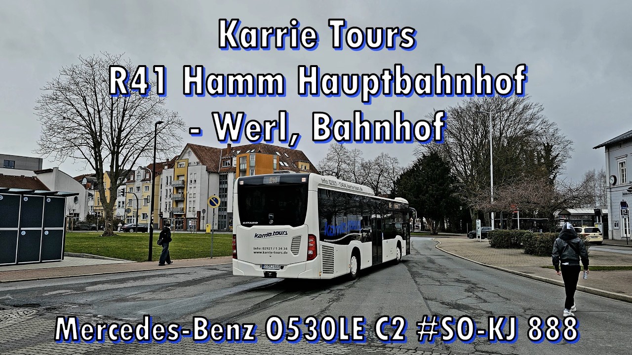 Karrie Tours - Linie R41, Mercedes-Benz O530LE C2 #SO-KJ 888