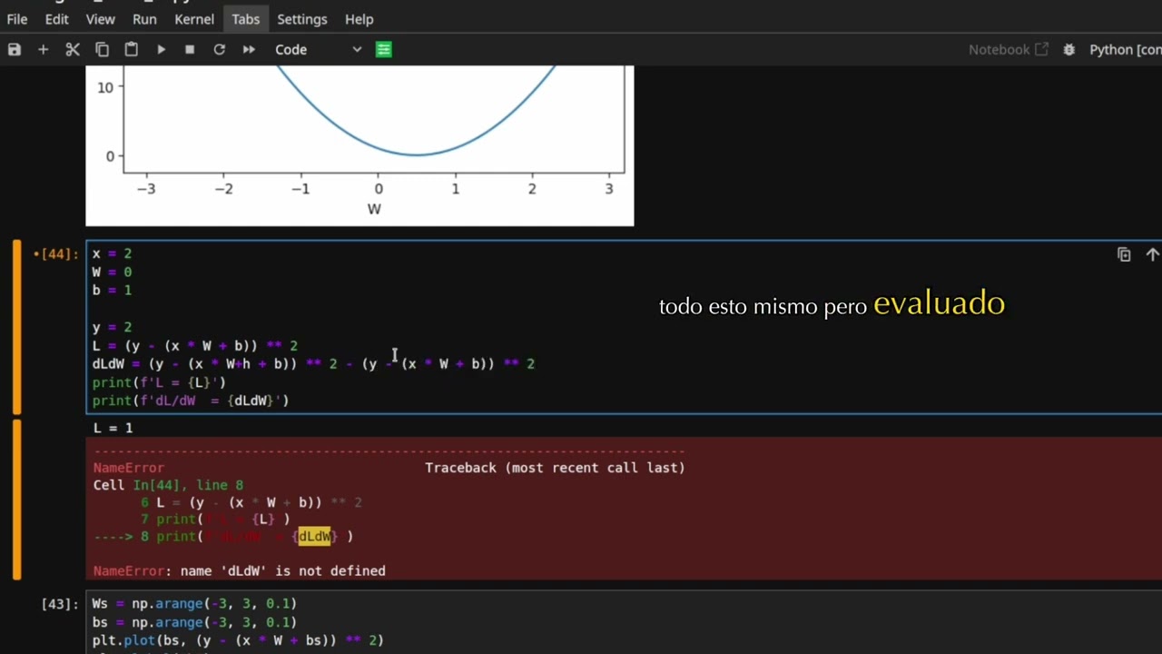 Cálculo de Derivadas Parciales en Python para Redes Neuronales