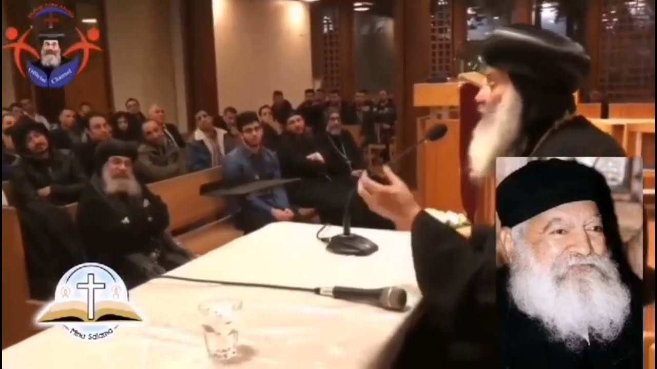 ابونا فلتاؤس انقذ الكنيسه واجساد القديسين من الحريق