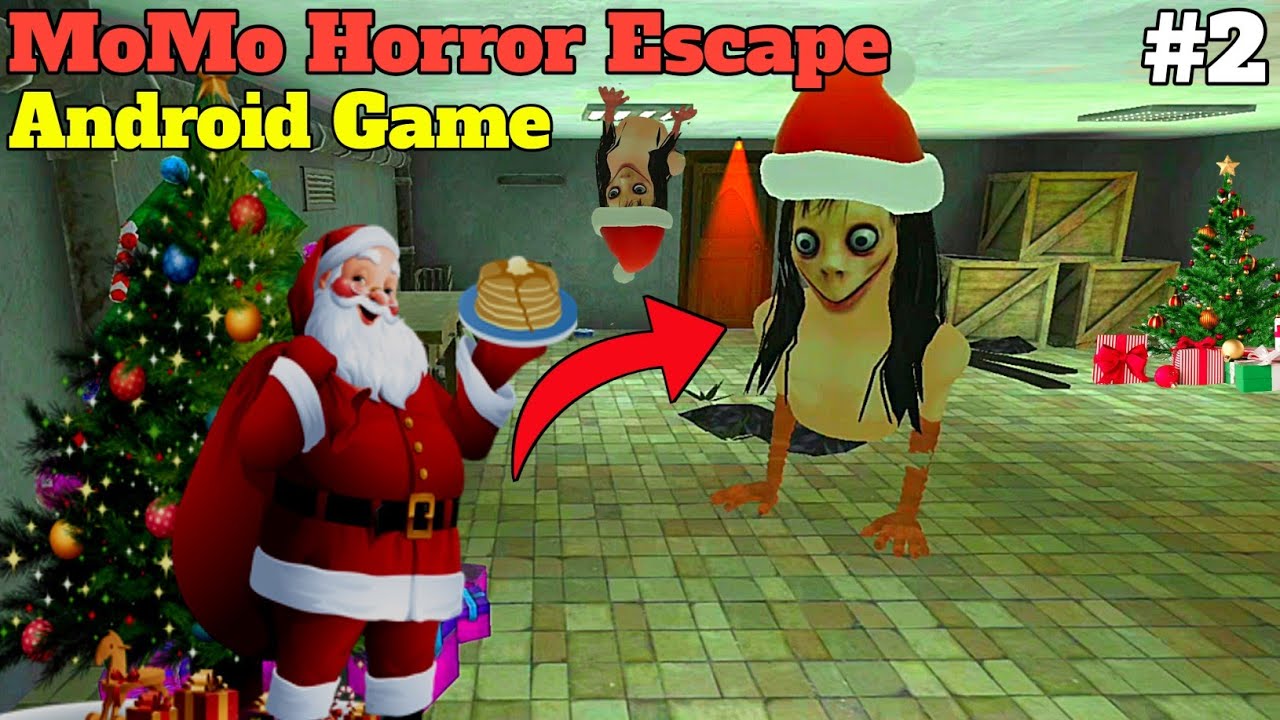 Momo is Here Chapter 2 Christmas Update | Android IOS Horror Game Momo | New Update | 